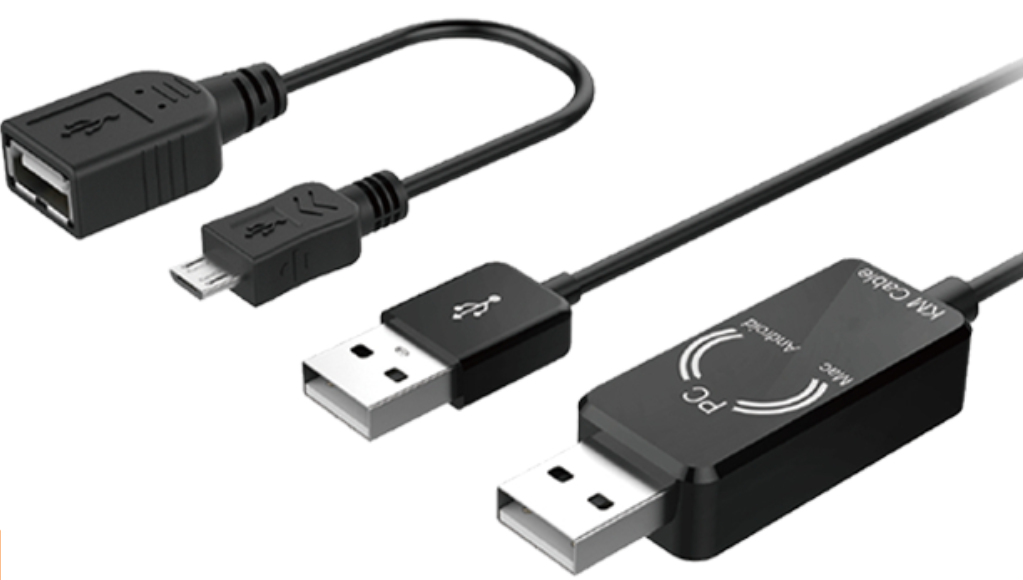 UK-002/ USB 2.0 PC-MAC-Android Km Link Cable ABS