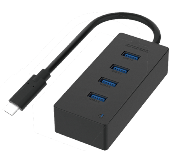 CH-007 5Gbps / Type C Male TO USB3.0 4Port  A female HUB
